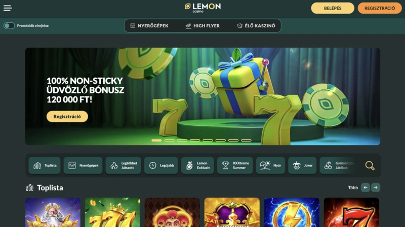 Lemon Homepage